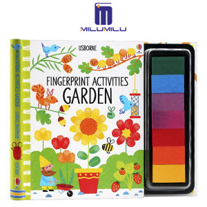 Fingerprint Activities: Garden Hardcover by Fiona Watt Original English books