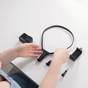 Camera Mobile Phone Neck Holder Mount for DJI OSMO ACTION Gopro Hero 8 7 6 5 Black Hero Go Pro Camera Neck Bracket for Xiaomi Yi Sport Camera Accessories Hanging Neck Gopro Stand