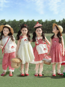 YOEHYAUL | Áo Sơ Mi A-Line Cổ Voan Đối Chiếu Màu Quần Dài Ôm