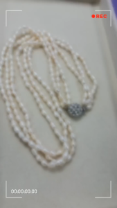 [ Woosilver ] Vòng Cổ Trai Gạo Tự Nhiên Thanh Lịch – Secondhand – NTG46