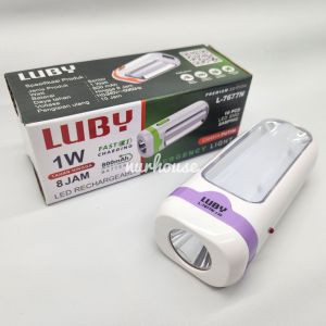 senter cas luby L 7677 lampu emergency luby