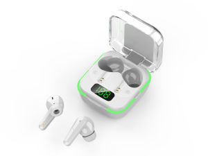 Plus80 ANC&ENC Flip Cover TWS Earbuds Bluetooth 5.4 Hybrid Adjustable Noise Control  Transparency Mode Wireless Earphones