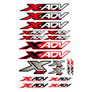 ZomiHonda XADV750 X-ADV รถจักรยานยนต์ Decal 3D Reflection โลโก้แผงด้านข้างสติกเกอร์อุปกรณ์มอเตอร์ไซด์และอุปกรณ์เสริม