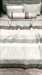 🌠SIÊU PHẨM🌠 Bộ Chăn Ga Gối Lụa Tencel Cao Cấp Than Hoạt Tính Kháng Khuẩn Mềm Mịn Thoáng Mát _ Nemtot Bedding