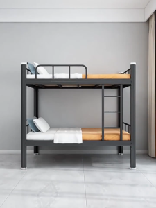 Modern Simple Thickened Iron Loft Bed Apartment Bed Student Dormitory Bunk Bed