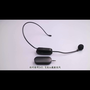 TOP PRODUK Mic Imam Masjid Terbaik Tanpa Kabel / TaffSTUDIO Wireless Microphone 2.4G Headset 2 PCS with Receiver SI02 / mic bando wireless imam masjid terbaik jarak jauh / mikrofon tanpa kabel warles suara jernih untuk imam masjid