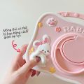 Ốp Lưng iPad Mini4 Dễ Thương Giảm Áp Lực Hình Thỏ Cầm Tay Cho iPad pro 11 Inch iPad Air 5 iPad 10th Generation Silicone. 