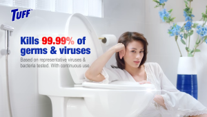 Tuff TBC Toilet Bowl Cleaner 10X Power of Expert Clean Hospital Grade (PC Personal Collection)