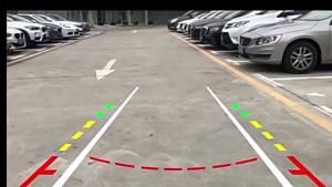 Camera Lùi Hỗ Trợ Lái Xe Ban Đêm Toàn Màu Hiển Thị Quỹ Đạo Lái Động Dành Cho Audi A4 A5 Q3 Q5 VW Passat Tiguan Golf - CCD