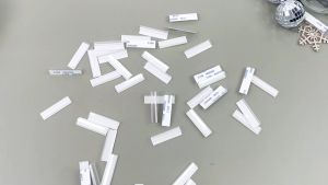 100pcs Plastik PVC Aksesoris Kartu Gantung/Papan Belakang Untuk Kartu/Aksesoris Pendermatan Kartu