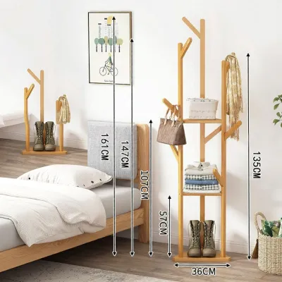 YUHONG | Easy Assembly Multi-functional Coat Rack