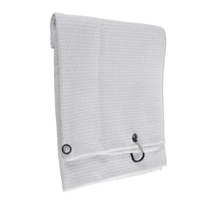 Waffle Texture Quick-Drying Sweat-Absorbent Golf Towel