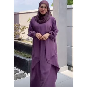 NAURA JUBAH IRONLESS KAIN CEY KAIN SEJUK DAN PAKAI SALESA