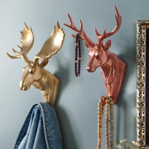 Decorative Deer Head Wall Hook