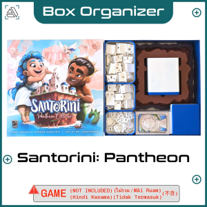 Santorini: Pantheon Board Game Box Organizer