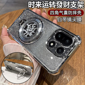 OnePlus 15 Silicone Case with Lens Film Full Cover Four Corner Airbag Anti-Fall Soft Transparent Protective Cover for Men And Women