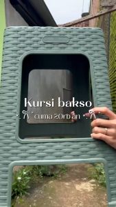 KURSI BASO ROTAN PLASTIK GIOKSTAR BANGKU ANTI PECAH NEW PRODUCT