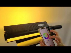 Fill light Stick RGB Mood Light Bluetooth APP Control LED Atmosphere Lamp Stick for DJ Lighting/Dance Club/Photo Studio/Party