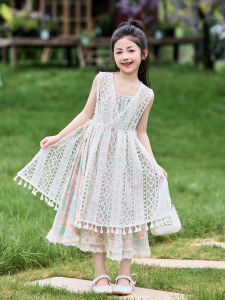 Dinielephant | Summer Childrens Dress Halter Beachwear