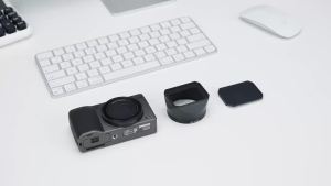 JJC | JJC Metal Lens Hood GR3 HDF GR3x HDF Dustproof Lens Protector with Lens Hood Cap Compatible with Ricoh GR IIIx HDF GR III HDF