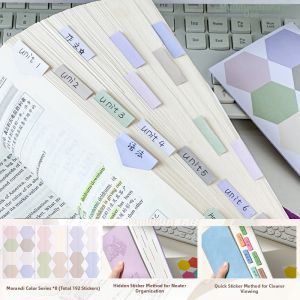 SANNIANERBAN | Adhesive Classification Label Student Use Paper Notepads