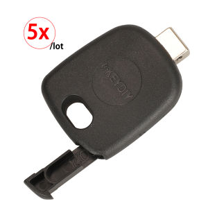 Jingyuqin 1/5/10pcs KEYDIY Universal Transponder Car Key Shell Case KD/VVDI Blades Head with Chip Holder Car Key Housing