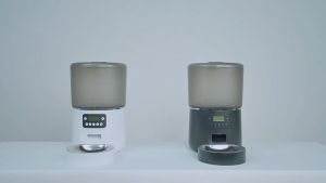 Automatic Smart Pet Food Feeder WIFI APP Remote Control Timer Cat Dog Feeder Dispenser 4L