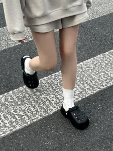 UTUNE Thick Sole Sandals Platform Shoes for Women Outdoor Fashion Slippers Street Slides EVA Soft Non-slip Summer