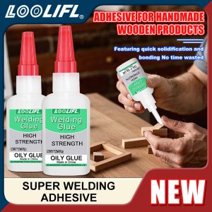 LOOLIFL 20/50g Super Welding Glue Universal High Strength Oily Adhesive Glue For Plastic Wood Ceramics Metal Soldering Agent