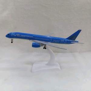 Vietnam Airlines Boeing 787 Diecast Aircraft Model with StanLanding Gear - Blue and White Design