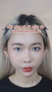 Kính Áp Tròng Hera Xám Hoàng Hôn 0 Độ TWILIGHT GRAY Nhập Khẩu Hàn Quốc Lens Cận 6 Tháng