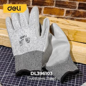 Deli Sarung Tangan Safety Cut Resistant / Sarung Tangan Anti Pisau