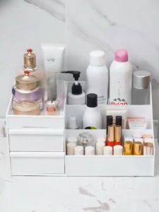 ชั้นวางเครื่องสำอางค์พรีเมี่ยม มีลิ้นชัก หลากหลายขนาด สำหรับเก็บของได้อย่างมีระเบียบ C206