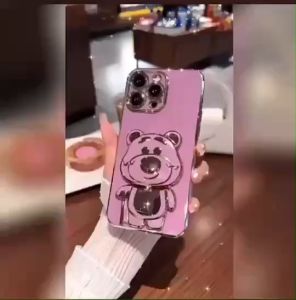 เคส ขาตั้ง หมุนได้  360องศา สำหรับรุ่น  OPPO RENO12 RENO12PRO RENO12F  RENO11 RENO11PRO RENO11F เคสฝาหลังนิ้ม กันกระเเทรก หมีส็อตโชี เคสโทรศัพท์ เคสมือถือ