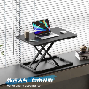 [Ready Stock]   Ergonomic Standing Desk  Standing Desk Converter | Two-tier Height Adjustable Table Riser | For Dual Monitor | Sit Stand Lifting Table