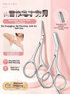 IMLUCKY | Private Area Hair Trimming Scissors