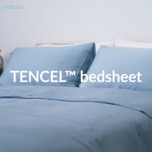 KAPAS LIVING | Fitted Bedsheet Set | Tencel | Bedsheet + Pillowcases | Single /Queen/King/Super King