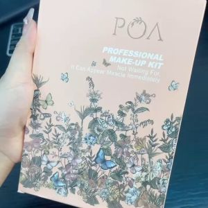 POA color board Professional make-up set eyeshadow blush highlight contour eyebrow powder 5in1 book super my