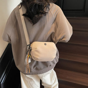 Túi Đeo Vai Đơn Thời Trang Nhẹ Thường Ngày 2025 Túi Đeo Chéo Điện Thoại Di Động Cho Nữ Túi Vải Phong Cách Hàn Quốc Đa Năng Túi Đeo Chéo