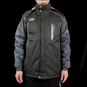 Áo Khoác Nam 3 Lớp Lót Lông Chống Nước Phong Cách Trơn Đa Sắc Mùa Đông Siêu Ấm