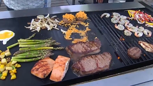 BBQ Grill Mat Pad Reusable Non-Stick Baking Sheet Portable Outdoor Picnic Cooking Barbecue Oven Tool