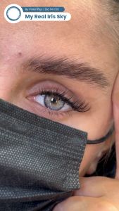 Softlens My Real Irish Sky 14mm Natural Lens / Softlen My Real Irish Grey by Pinkin Softlens