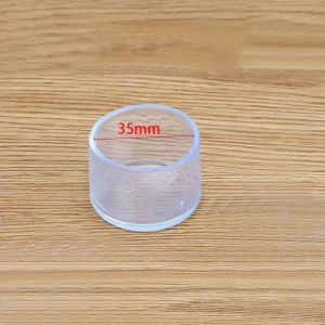 12/8/4PCS Silicone Chair Leg Pad Round Square Furniture Leg Table End Plug PVC Silent Anti-slip Floor Protection Cap Foot Cover
