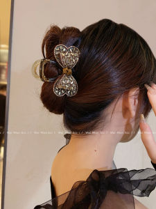 คลิปหนีบผมรูปผีเสื้อแฟชั่นสำหรับผู้หญิง ทรงสัมผัสหรูหรา คลิปหนีบผมสไตล์เกาหลี คลิปหนีบผมรูปฉลาม คลิปหนีบผมอเนกประสงค์สำหรับผู้หญิง