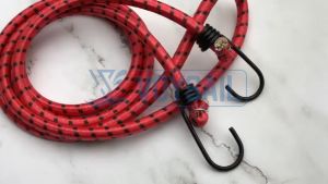 Elastic Rope Heavy Duty High Quality 15m Bungee Cord With Hook For Motorcycle Rear Seat Luggage Tie-Down
