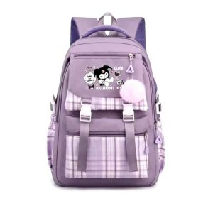 Tas Ransel Sekolah Anak Perempuan SD SMP MOTIF KUROMI TERLARIS TERBARU 2025