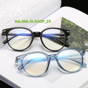 KACAMATA ANTI RADIASI ORIGINAL PRIA WANITA / FRAME SUNGLASSES LENSA TRANSPARAN / GRATIS PACKING KARDUS & BUBBLE WRAP AMAN