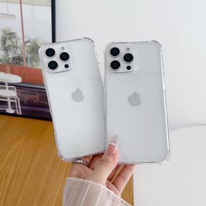 Nothing Phone 4A A069 Case Air Cushion Shockproof Silicon Bumper Clear Airbag Back Cover Hard Phone Case for Nothing Phone 4A 5G