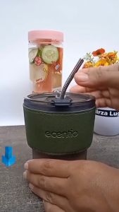 SIPALING Mblob:https://web.whatsapp.com/476b6ade-9f75-4c9c-81a2-e12abe3f151fURAH BELI 1 GRATIS 1 !!! Tumbler Kaca Gelas Minum Aesthetic Water Bottle Cup 400ML