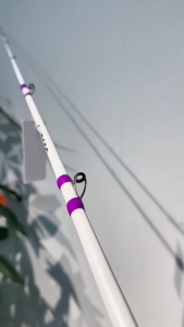 Spinning Fishing Rod Portable Ultralight With Fishing Rod Bag Soft Tail Raft Rod 2 Sections Carbon